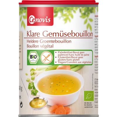 Heldere groentebouillon van Cenovis, 6 x 240 g